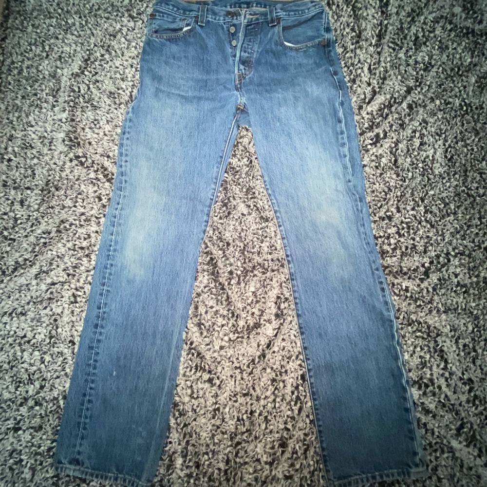 Men’s Levi Button Fly Jeans